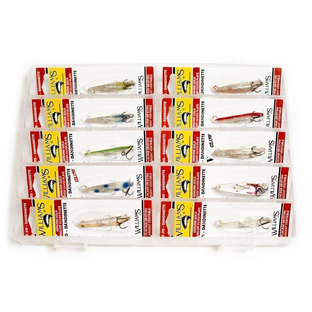 Рыболовный набор Десять блесен Williams Ice Jig 50