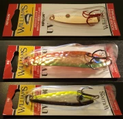 Рыболовные блесны Williams с ультрафиолетовым покрытием UV