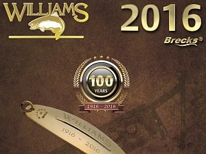Каталог блесен Williams за 2016 год